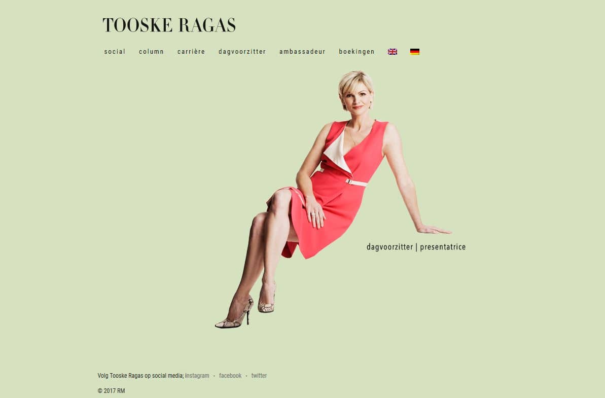 official website Tooske Ragas